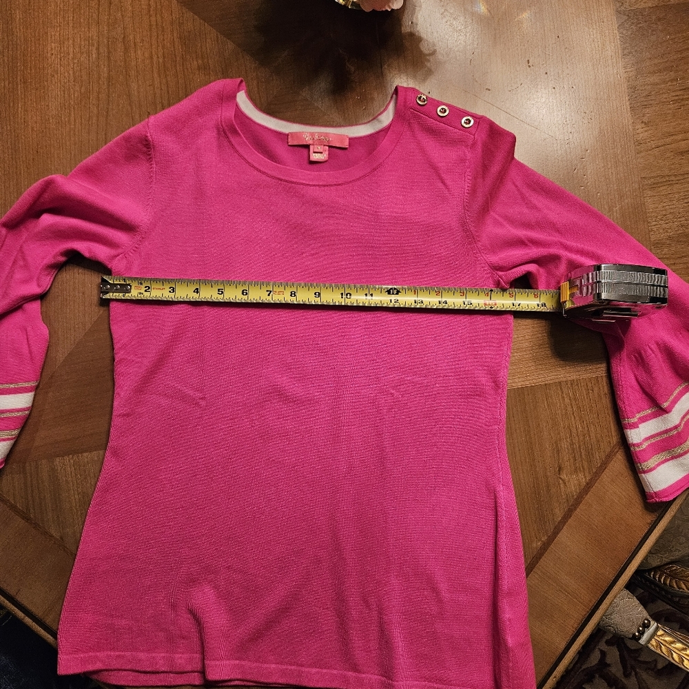 Lilly Pulitzer 🌴 Gorgeous Sweater Sz M - Picture 7 of 8